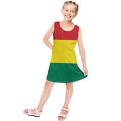 Bolivia Flag Kids  Tunic Dress by FlagGallery