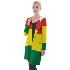 Bolivia Flag Hooded Pocket Cardigan by FlagGallery