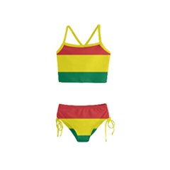 Bolivia Flag Girls  Tankini Swimsuit by FlagGallery