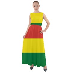 Bolivia Flag Chiffon Mesh Boho Maxi Dress by FlagGallery