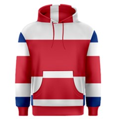 Costa Rica Flag Men s Pullover Hoodie by FlagGallery