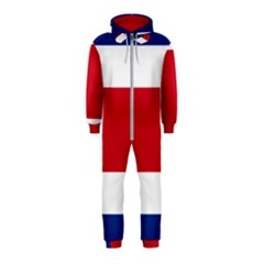 Costa Rica Flag Hooded Jumpsuit (kids) by FlagGallery