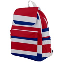 Costa Rica Flag Top Flap Backpack by FlagGallery