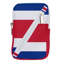 Costa Rica Flag Belt Pouch Bag (large) by FlagGallery