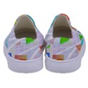 City Modern Business Skyscrapers Kids  Canvas Slip Ons View4