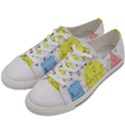 Urban City Skyline Sketch Women s Low Top Canvas Sneakers View2