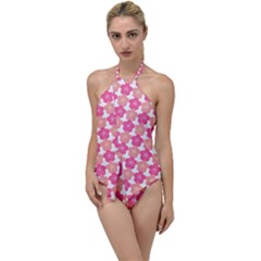 Sakura Flower Pattern Go With The Flow One Piece Swimsuit by Pakrebo