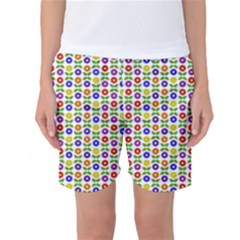 Flowers Colors Colorful Flowering Women s Basketball Shorts by Pakrebo