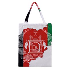 Afghanistan Flag Map Classic Tote Bag by abbeyz71