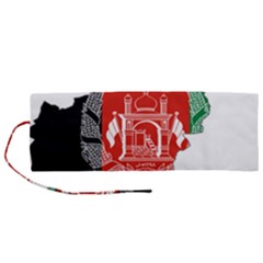 Afghanistan Flag Map Roll Up Canvas Pencil Holder (m) by abbeyz71