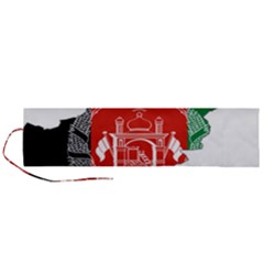 Afghanistan Flag Map Roll Up Canvas Pencil Holder (l) by abbeyz71