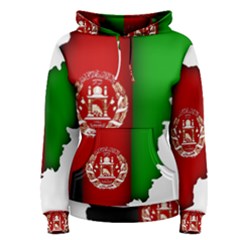 Afganistan Flag Map Women s Pullover Hoodie by abbeyz71