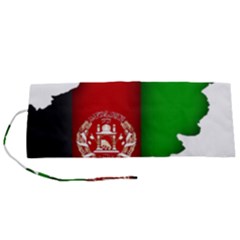 Afganistan Flag Map Roll Up Canvas Pencil Holder (s) by abbeyz71