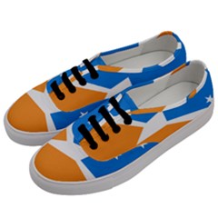 Flag Of Tierra Del Fuego Province, Argentina Men s Classic Low Top Sneakers by abbeyz71