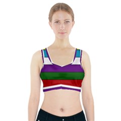 Flag Of Rio Grande, Argentina Sports Bra With Pocket by abbeyz71