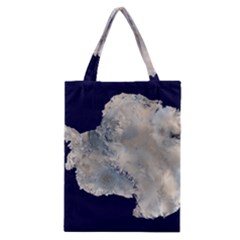 Satellite Image Of Antarctica Classic Tote Bag by abbeyz71