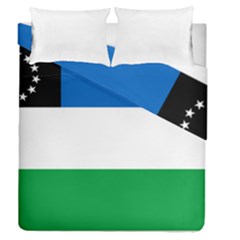 Flag Of Argentine Province Of Río Negro Duvet Cover Double Side (queen Size) by abbeyz71