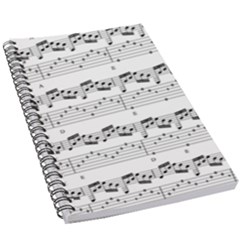 Notes Lines Music 5 5  X 8 5  Notebook by Mariart