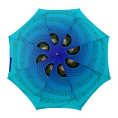 Music Reble Sound Concert Golf Umbrellas by HermanTelo
