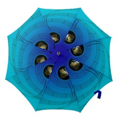 Music Reble Sound Concert Hook Handle Umbrellas (medium) by HermanTelo