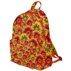 Brilliant Orange And Yellow Daisies The Plain Backpack
