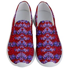 Flowers So Small On A Bed Of Roses Men s Lightweight Slip Ons by pepitasart