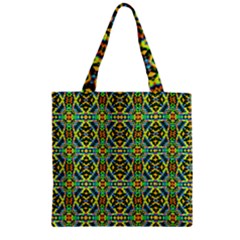 A 5 Zipper Grocery Tote Bag by ArtworkByPatrick