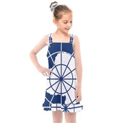 Emblem Of The Antarctic Treaty Kids  Overall Dress by abbeyz71