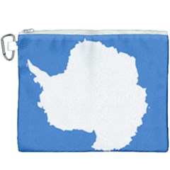Proposed Flag Of Antarctica Canvas Cosmetic Bag (xxxl) by abbeyz71
