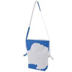 Proposed Flag Of Antarctica Folding Shoulder Bag by abbeyz71