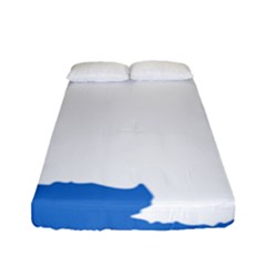 Proposed Flag Of Antarctica Fitted Sheet (full/ Double Size) by abbeyz71