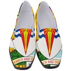 Coat Of Arms Of The British Antarctic Territory Women s Classic Loafer Heels by abbeyz71