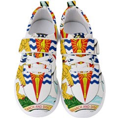 Coat Of Arms Of The British Antarctic Territory Men s Velcro Strap Shoes by abbeyz71