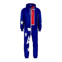 Flag Of The French Southern And Antarctic Lands Hooded Jumpsuit (kids) by abbeyz71
