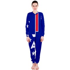 Flag Of The French Southern And Antarctic Lands Onepiece Jumpsuit (ladies)  by abbeyz71