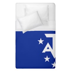 Flag Of The French Southern And Antarctic Lands Duvet Cover (single Size) by abbeyz71