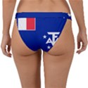 Flag of the French Southern and Antarctic Lands Band Bikini Bottom View2