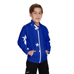Flag Of The French Southern And Antarctic Lands Kids  Windbreaker by abbeyz71