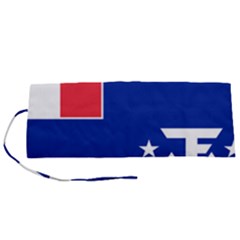 Flag Of The French Southern And Antarctic Lands Roll Up Canvas Pencil Holder (s) by abbeyz71