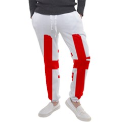 Borders Country Flag Geography Map Men s Jogger Sweatpants by Sapixe