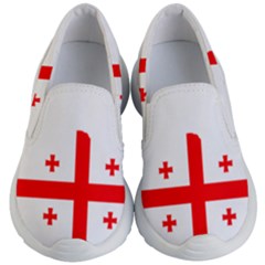 Borders Country Flag Geography Map Kids  Lightweight Slip Ons