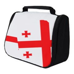 Borders Country Flag Geography Map Full Print Travel Pouch (small)