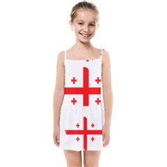 Borders Country Flag Geography Map Kids  Summer Sun Dress