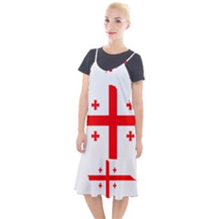 Borders Country Flag Geography Map Camis Fishtail Dress by Sapixe