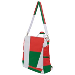 Madagascar Flag Map Geography Crossbody Backpack