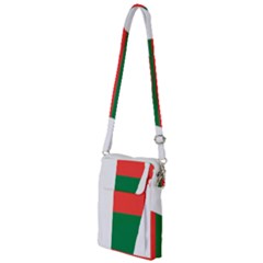 Madagascar Flag Map Geography Multi Function Travel Bag by Sapixe