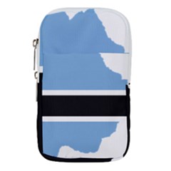 Botswana Flag Map Geography Waist Pouch (large)