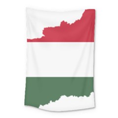 Hungary Country Europe Flag Small Tapestry by Sapixe