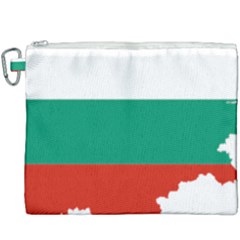 Bulgaria Country Europe Flag Canvas Cosmetic Bag (xxxl)