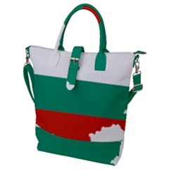 Bulgaria Country Europe Flag Buckle Top Tote Bag